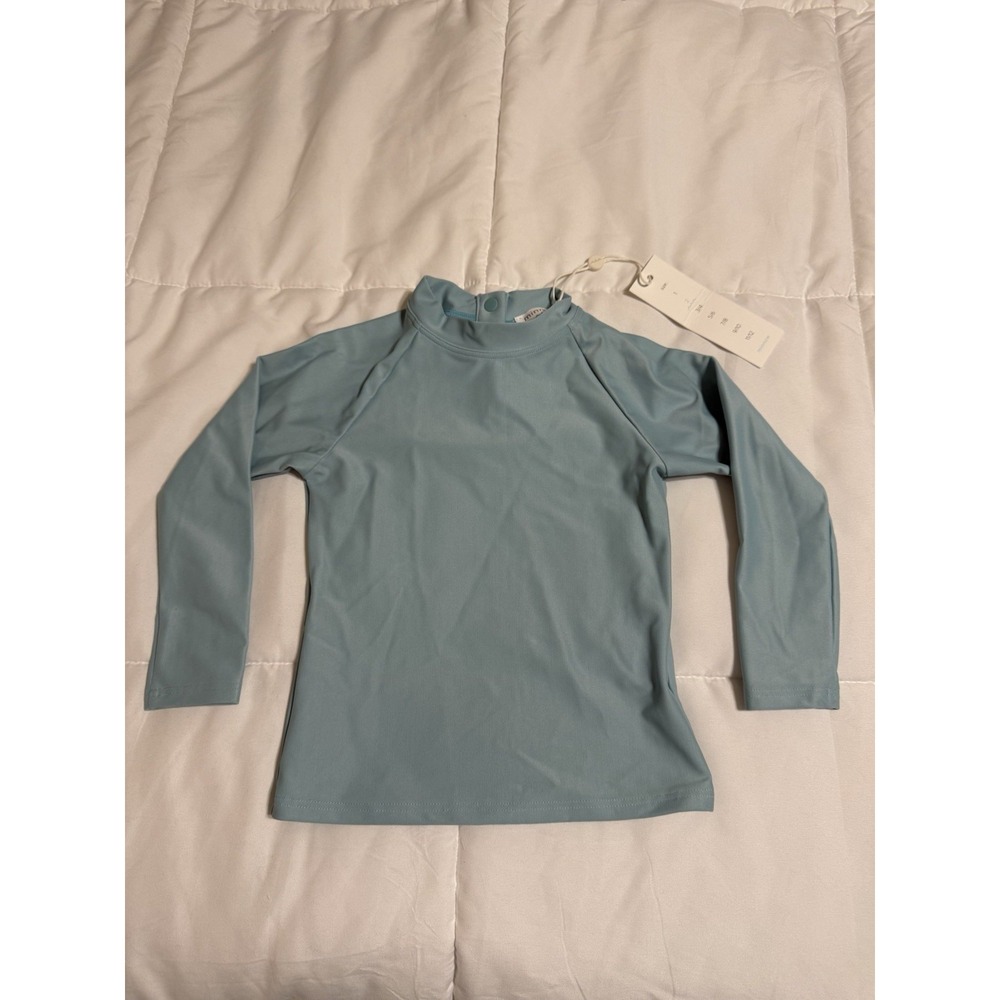 Minnow Toddler Unisex Swim Top Rash Guard 2T. NWT